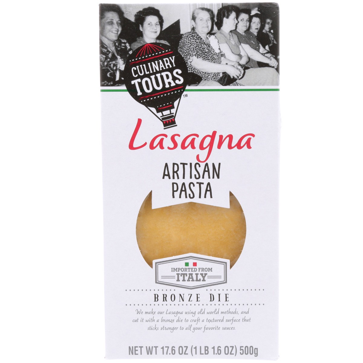 slide 8 of 9, Culinary Tours Pasta Lasagna Itl Egg Artisan Bronze Die, 17.6 oz