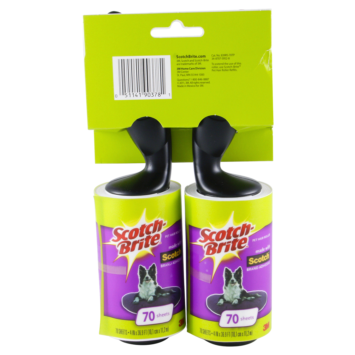 Scotch Brite Pet Hair Roller 2 ct | Shipt