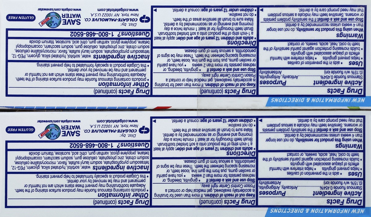 slide 6 of 6, Colgate Toothpaste, Whitening, Paste, Value 2 Pack, 2 ct