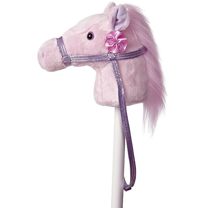 slide 1 of 1, Aurora World Fantasy Stick Horse - Pink, 1 ct