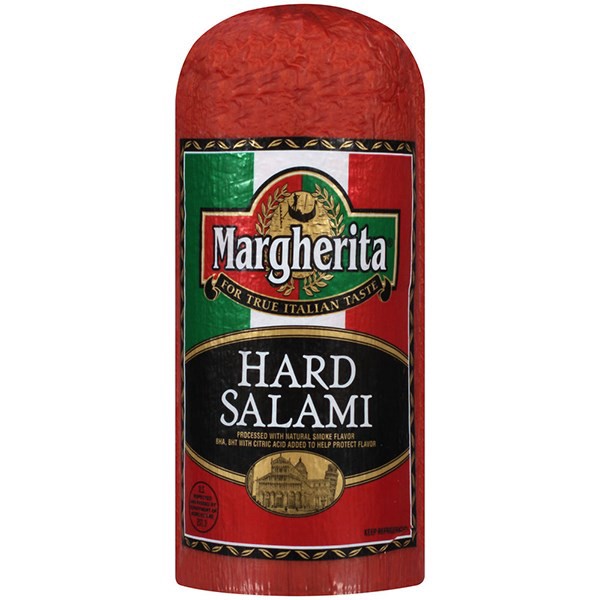 slide 1 of 1, Margherita Salami, per lb