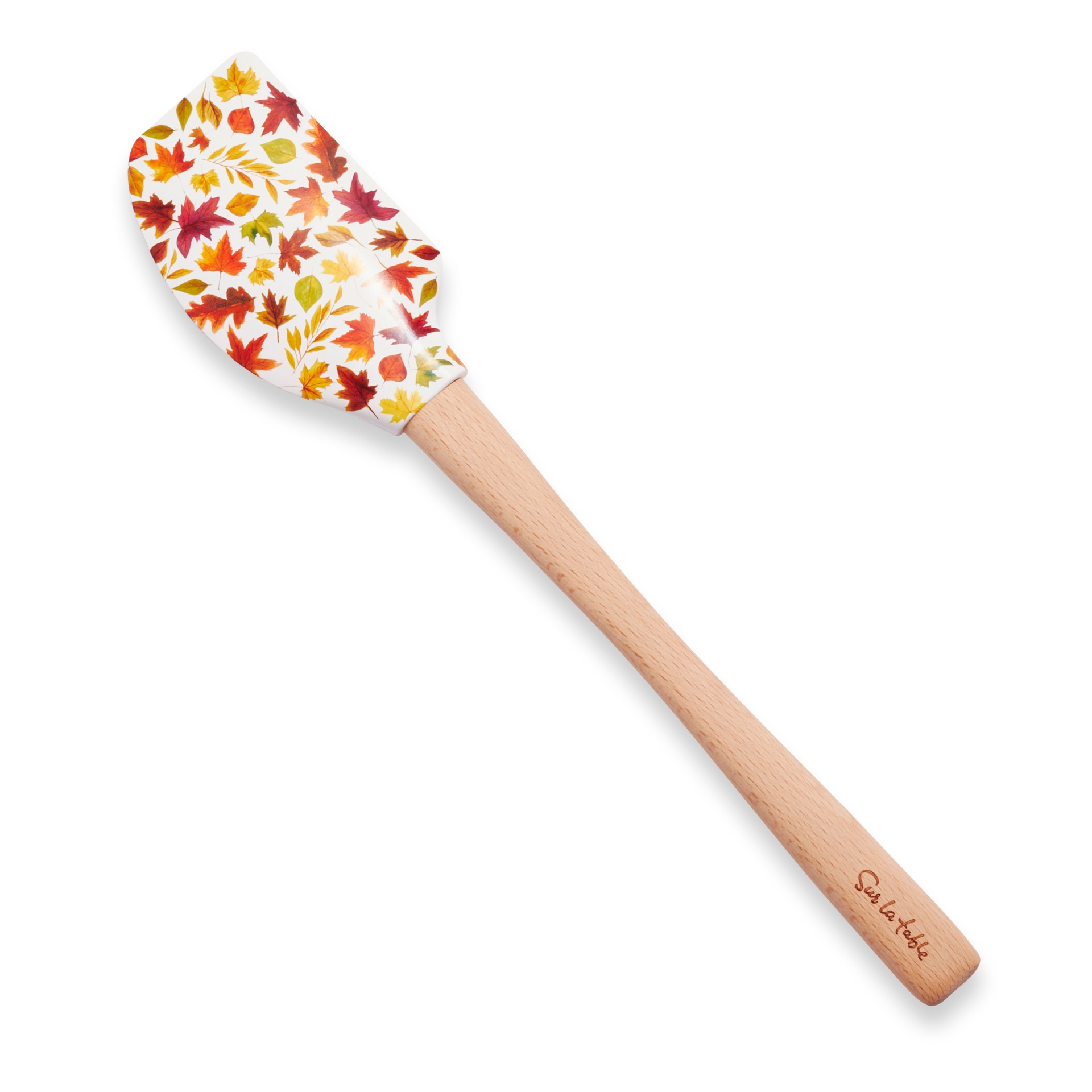 slide 1 of 1, Sur La Table Fall Leaves Spatula, 1 ct