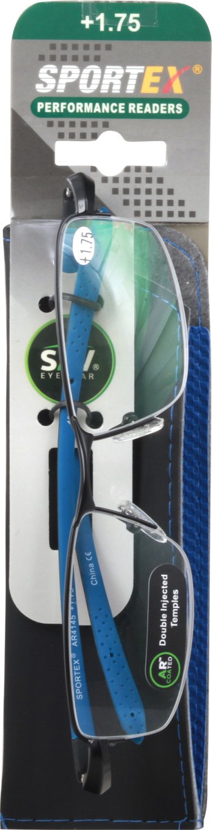 slide 2 of 9, Sportex Performance Readers +1.75 Eyeglasses 1 ea Card, 1 ct