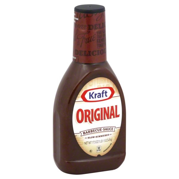 slide 1 of 2, Kraft Barbecue Sauce 17.5 oz, 17.5 oz