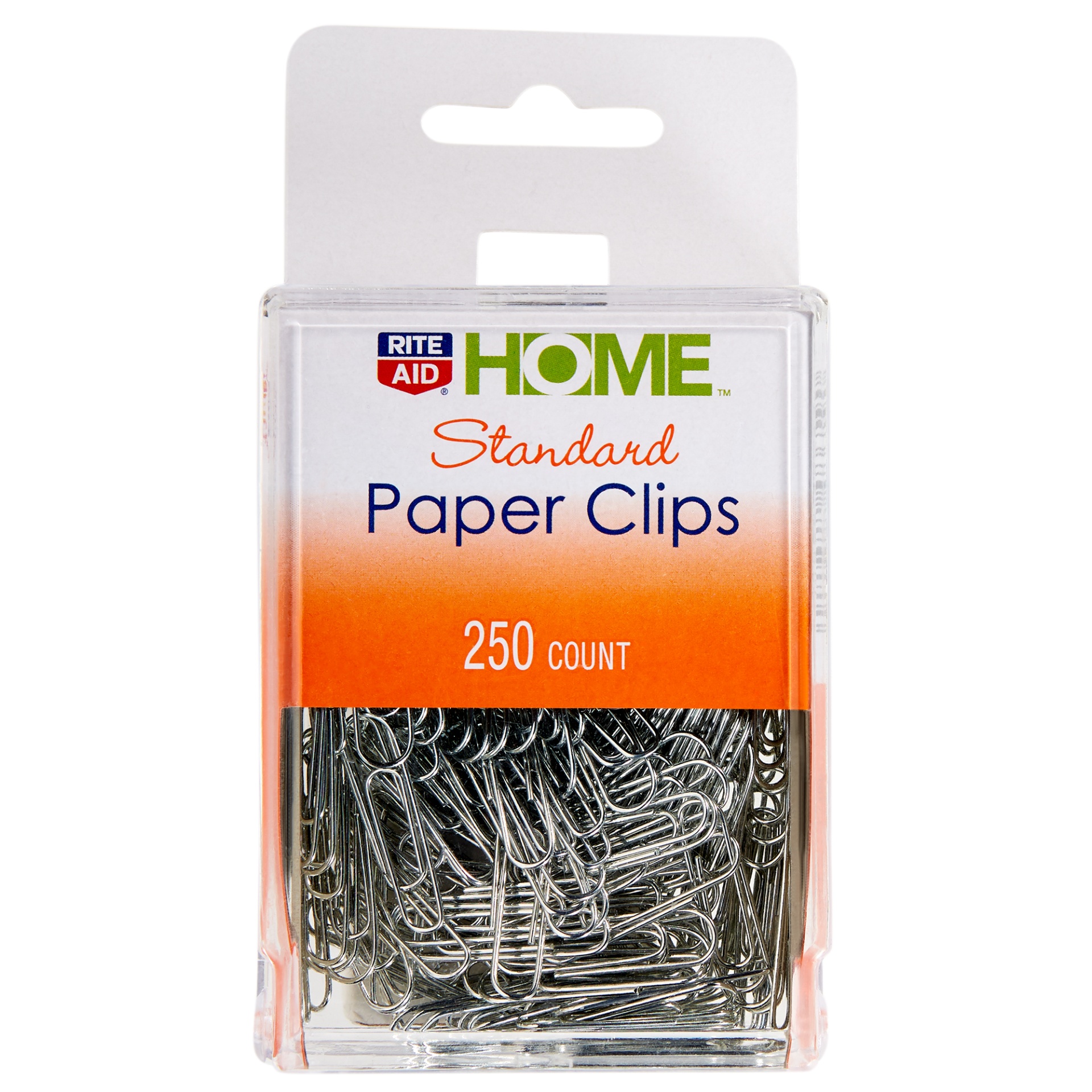 slide 1 of 2, Rite Aid Standard Paper Clips, 250 ct