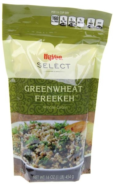 slide 1 of 1, Hy-Vee Select Greenwheat Freekeh, 16 oz