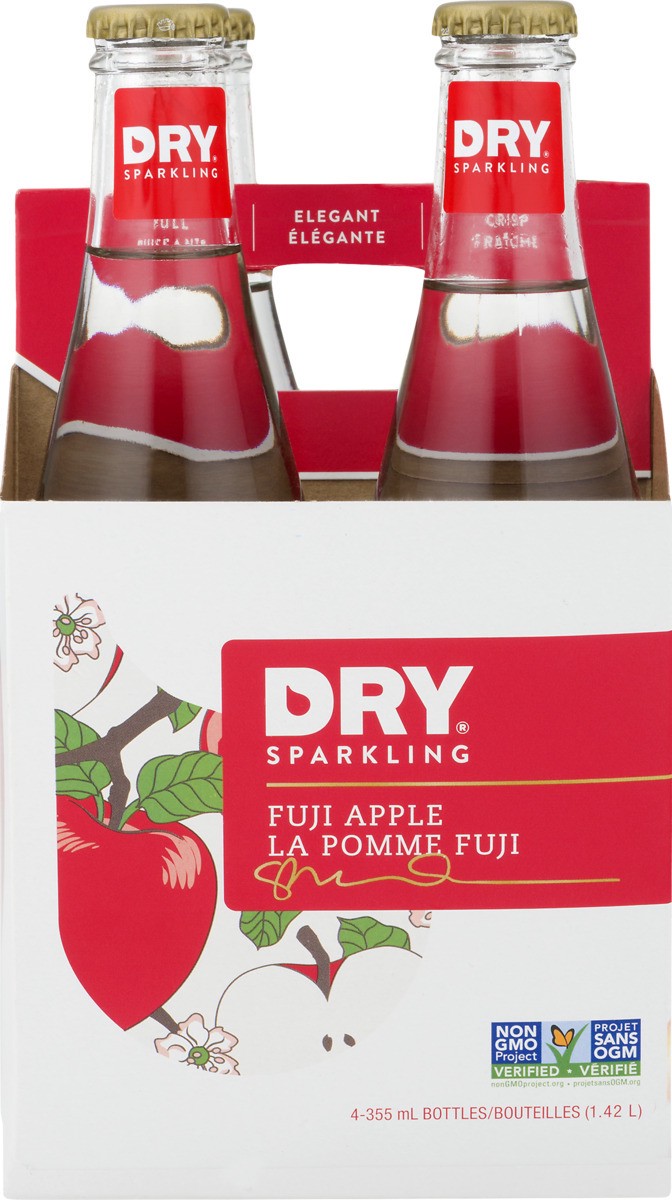 slide 7 of 10, DRY Botanical Bubbly Fuji Apple Sparkling Beverage 4 ea, 4 ct