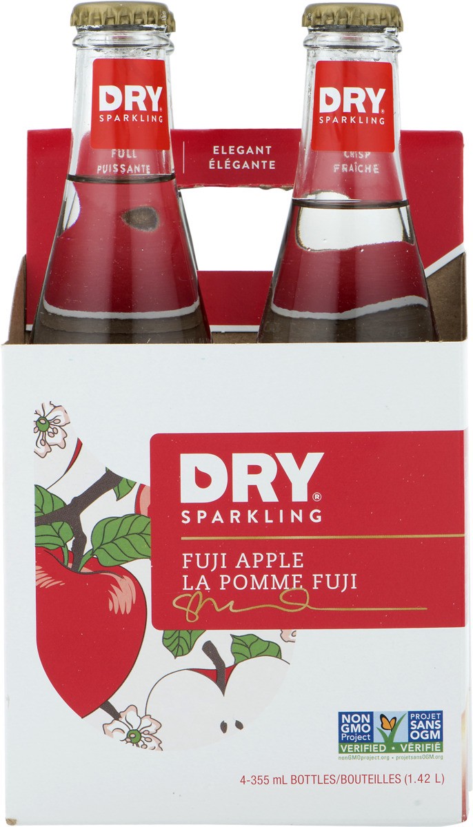slide 8 of 10, DRY Botanical Bubbly Fuji Apple Sparkling Beverage 4 ea, 4 ct