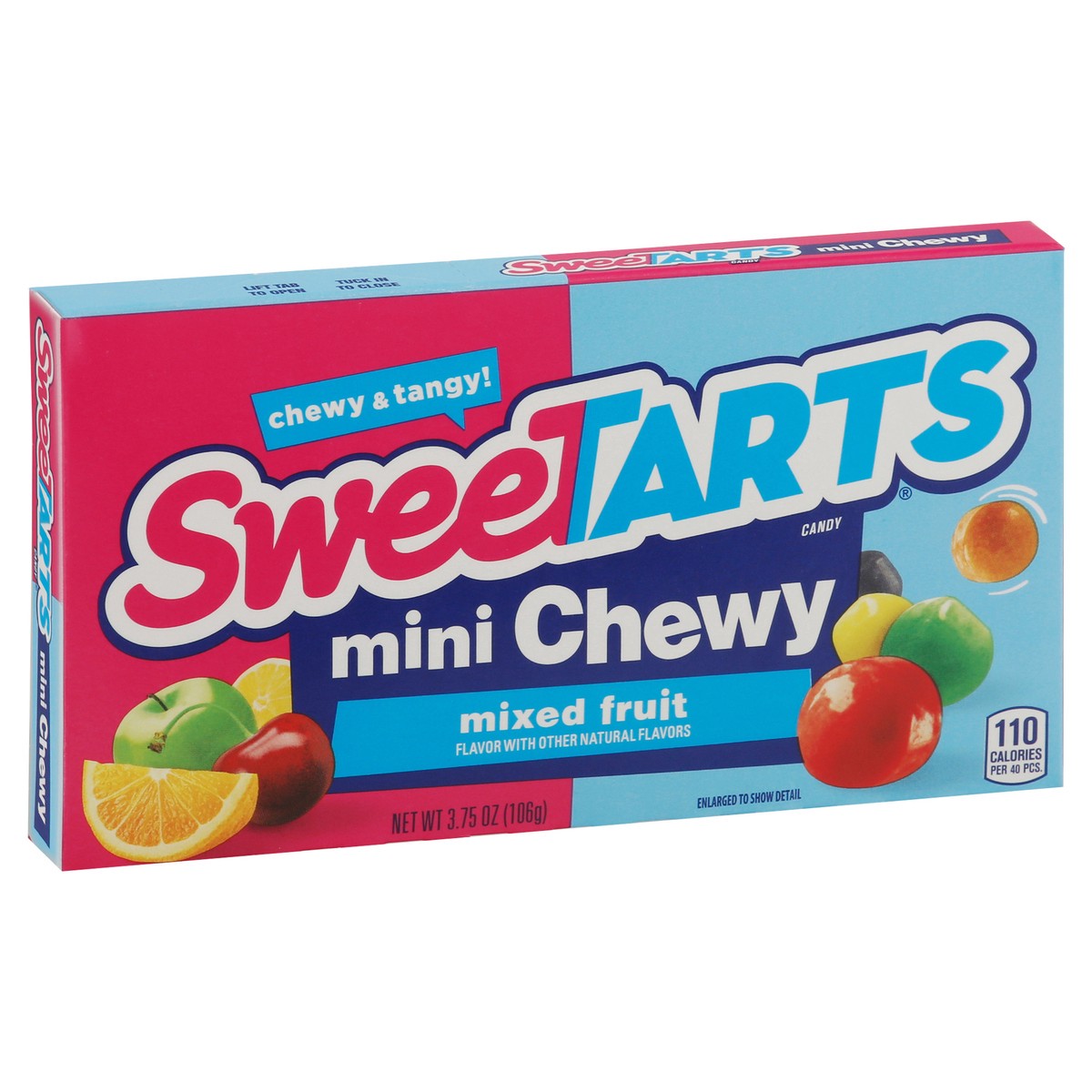 slide 7 of 11, SweeTARTS Mixed Fruit Mini Chewy 05512 157520 3.75 oz, 3.75 oz