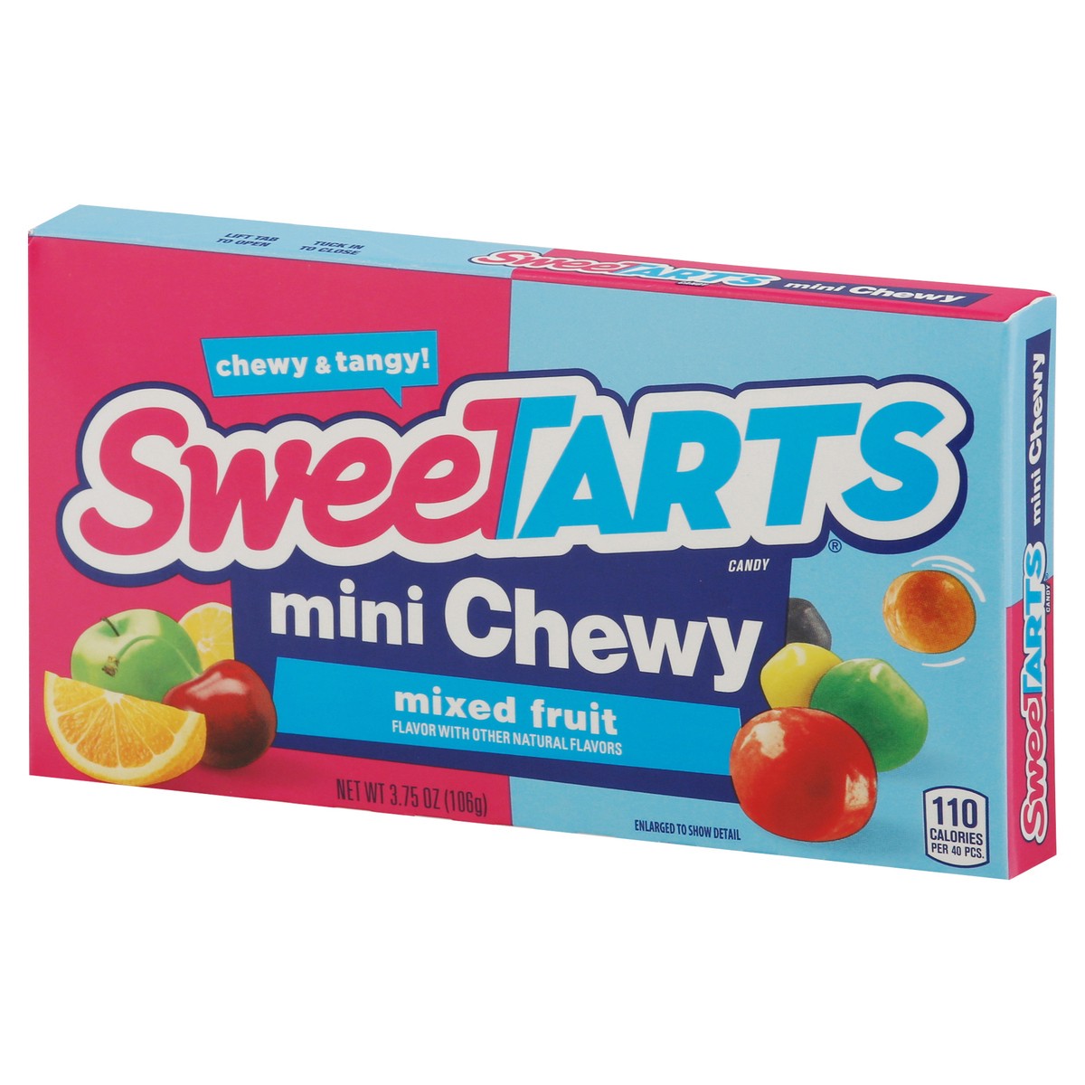 slide 8 of 11, SweeTARTS Mixed Fruit Mini Chewy 05512 157520 3.75 oz, 3.75 oz