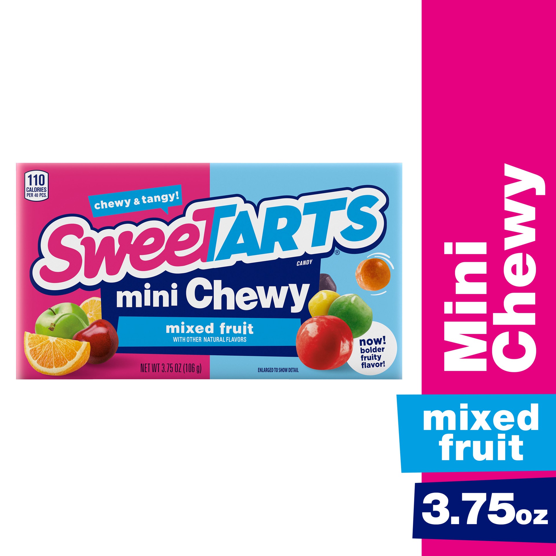 slide 1 of 11, SweeTARTS Mixed Fruit Mini Chewy 05512 157520 3.75 oz, 3.75 oz