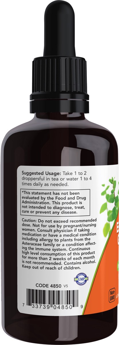 slide 7 of 8, NOW Echinacea & Goldenseal Plus - 2 oz., 2 fl oz