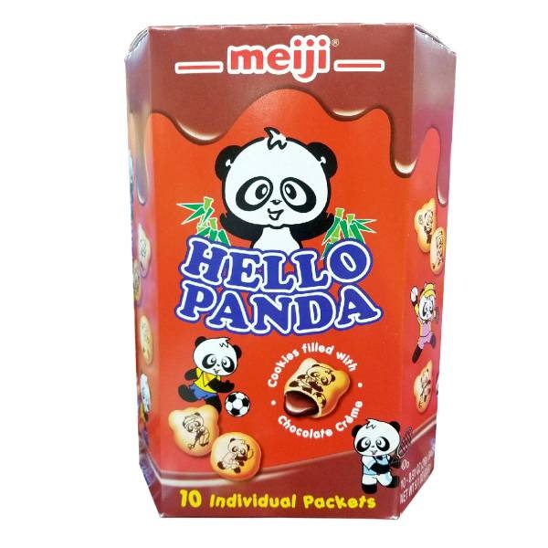slide 1 of 1, Meiji Big Hello Panda Choc, 9.1 oz