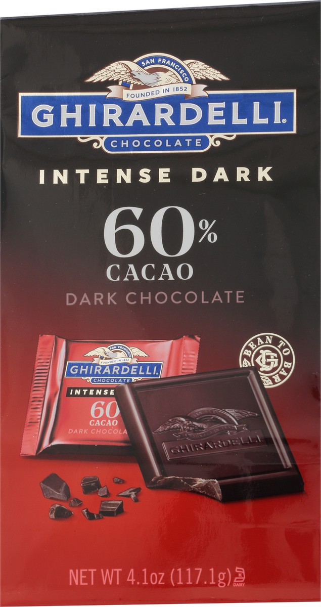 slide 1 of 8, Ghirardelli 60% Cacao Intense Dark Chocolate 4.1 oz, 4.1 oz