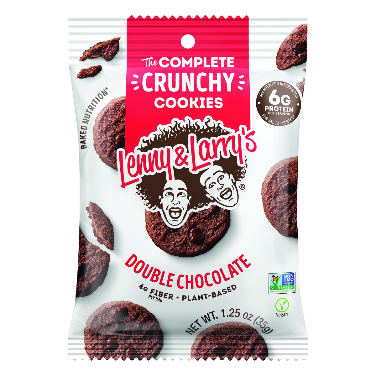 slide 1 of 2, Lenny & Larry's Double Chocolate Protein Cookies 1.25 oz, 1.25 oz