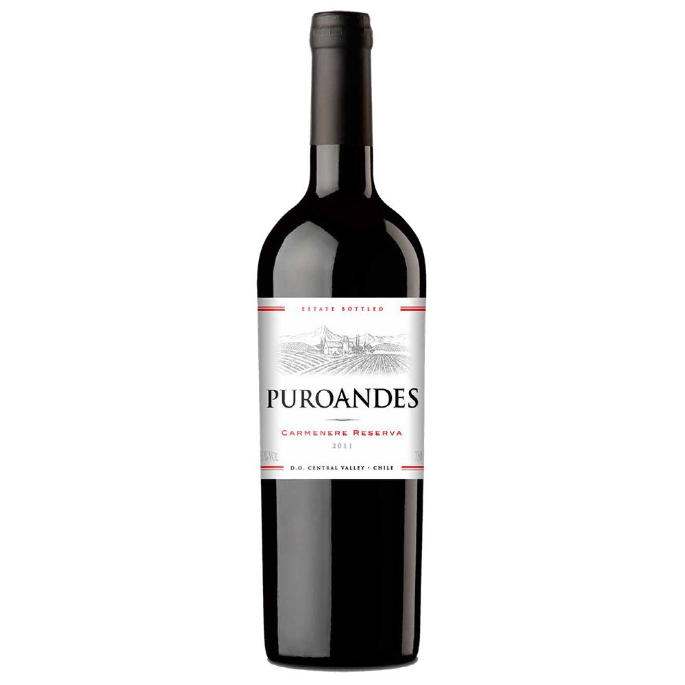 slide 1 of 1, Puroandes Reserve Carmenere, 750 ml