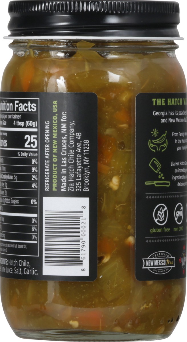 slide 3 of 14, Zia Hot Hatch Green Chile 16 oz, 16 oz