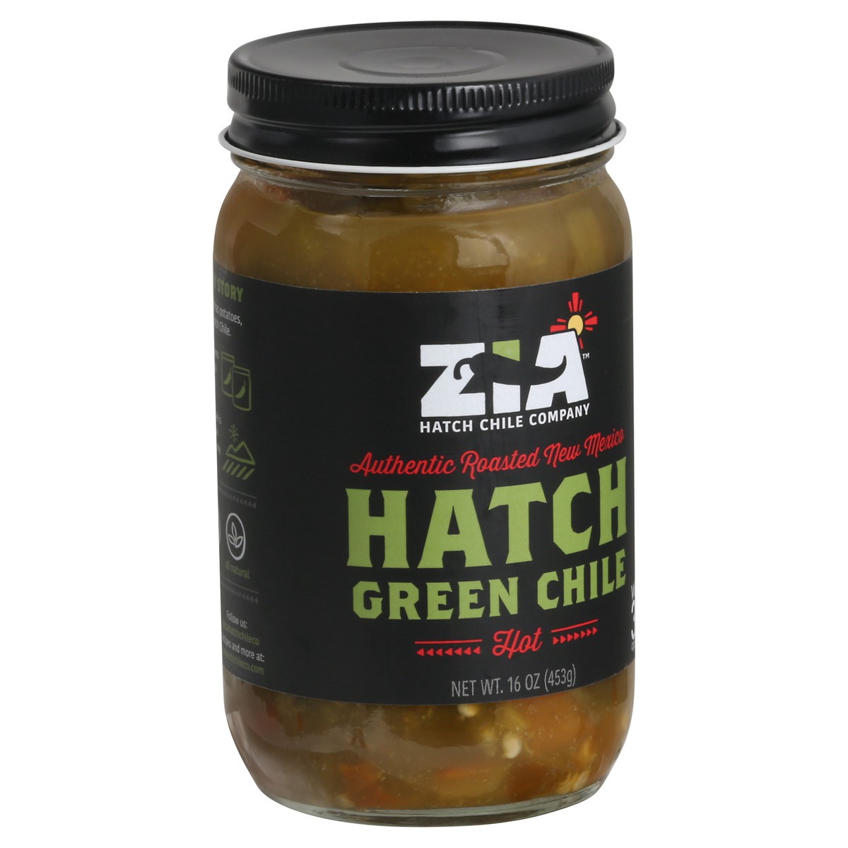 slide 12 of 14, Zia Hot Hatch Green Chile 16 oz, 16 oz