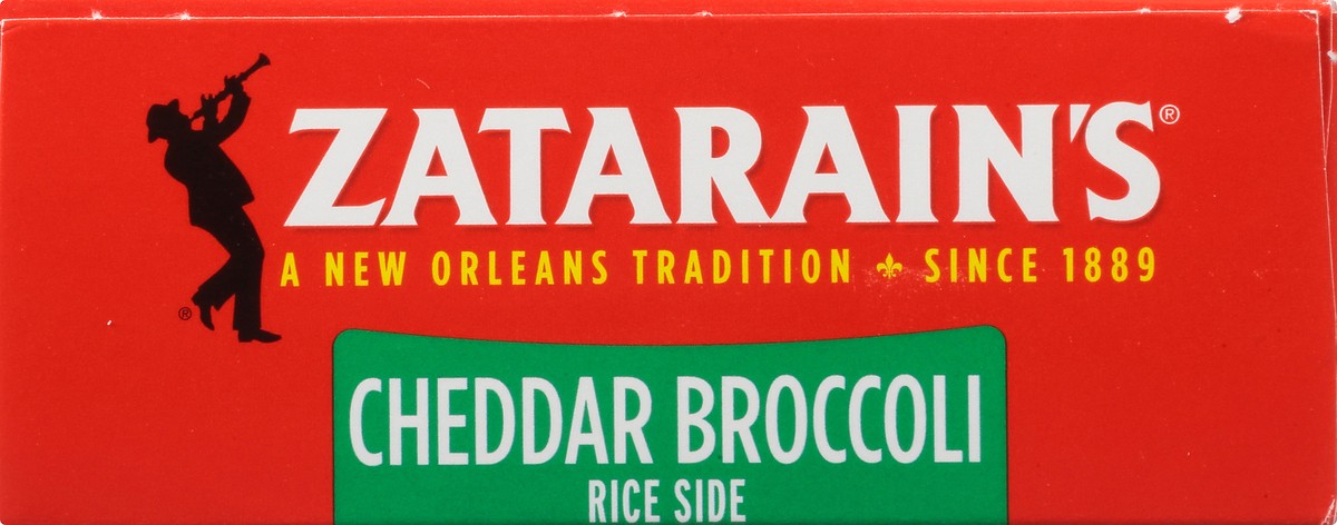 slide 6 of 10, Zatarain's Cheddar Broccoli Rice Mix 5.7 oz. Box, 5.7 oz
