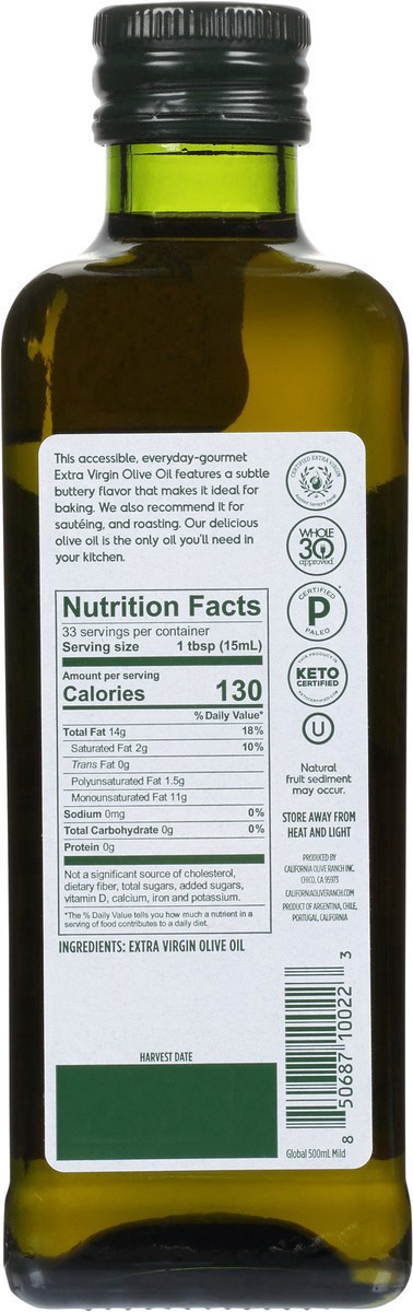 slide 13 of 21, California Olive Ranch Global Blend Mild Extra Virgin Olive Oil - 16.9 fl oz, 