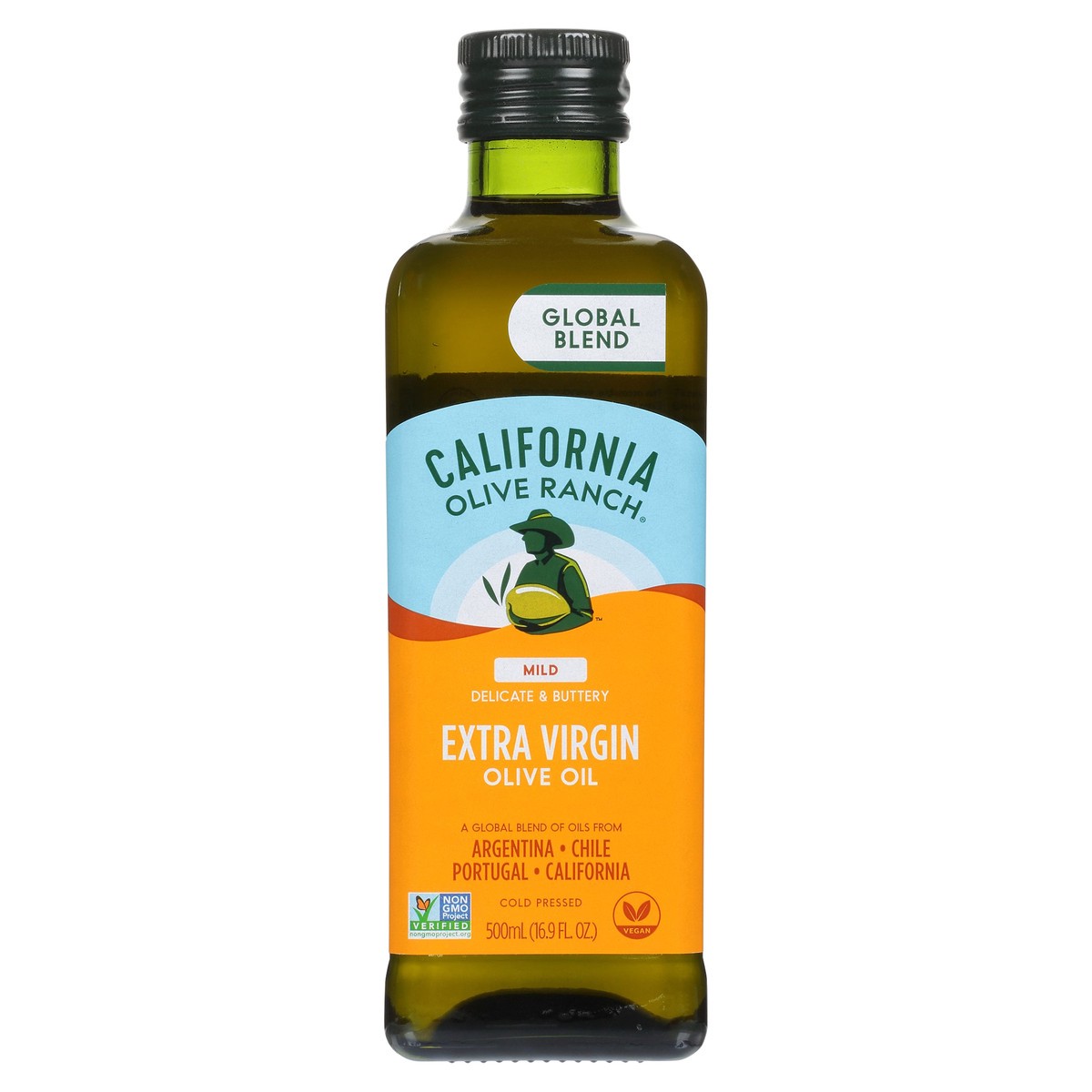 slide 1 of 21, California Olive Ranch Global Blend Mild Extra Virgin Olive Oil - 16.9 fl oz, 