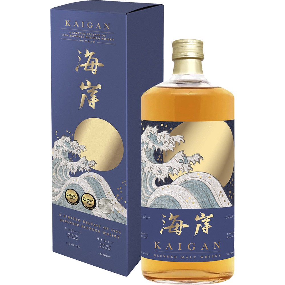 slide 1 of 1, Kaigan Japanese Whisky, 750 ml