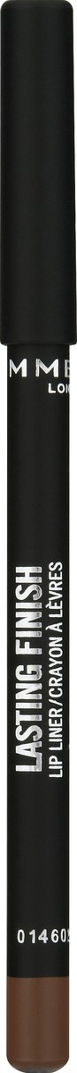slide 9 of 10, COTY RIMMEL LONDON Rimmel Lasting Finish 8HR Soft Lip Liner Pencil - Vibrant, Blendable Formula to Lock Lipstick in Place for 8 Hours - 705 Cappuccino, .04oz, 0.14400000000000002 oz