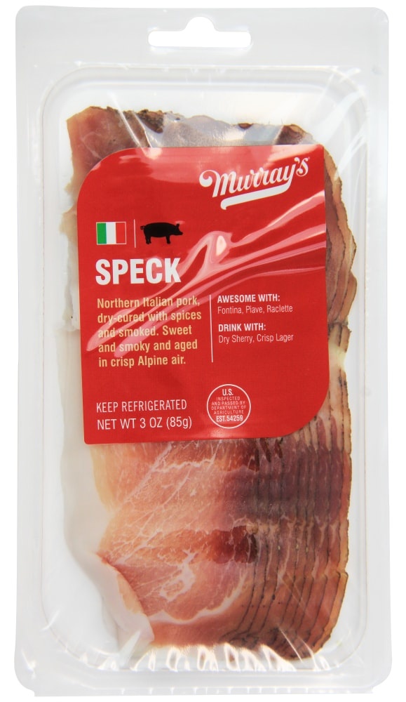 slide 1 of 1, Murray's Sliced Speck, 3 oz