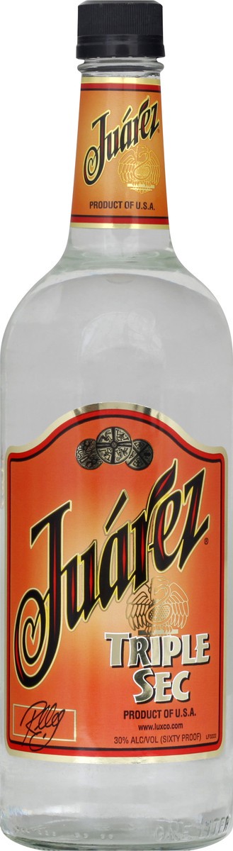 slide 2 of 6, Juarez Triple Sec, 1 liter