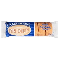 Tastykake Crunch Mini Donuts, 6 Portable Crunch Topped Donuts