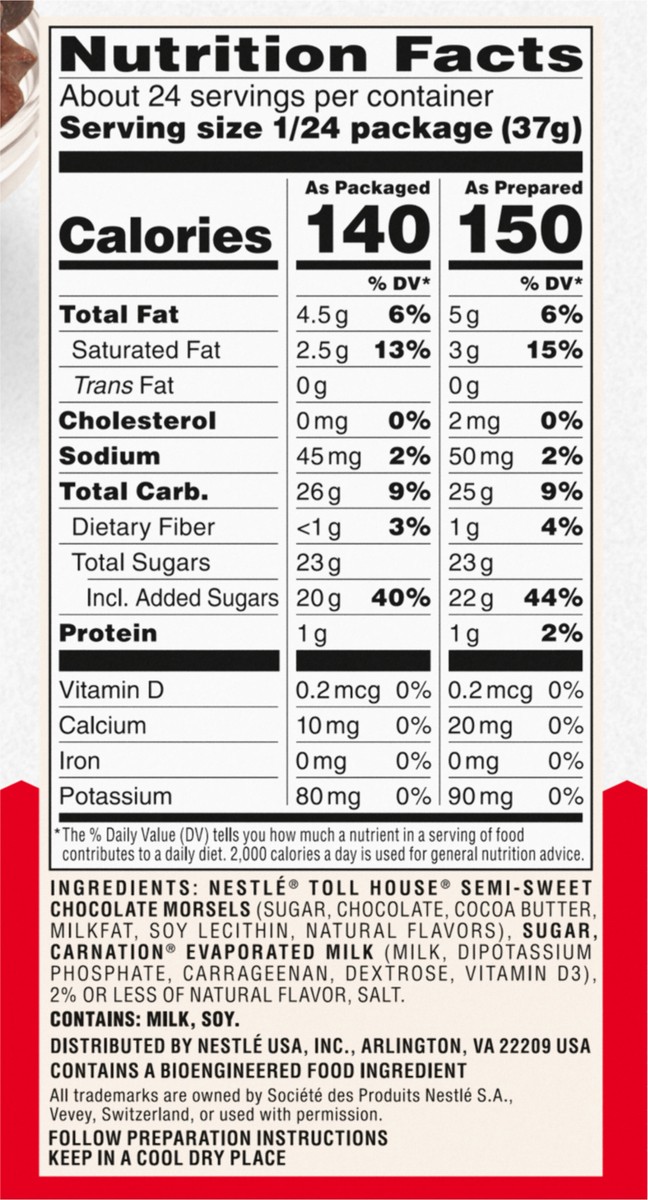 slide 8 of 9, CARNATION Famous Fudge Kit Without Marshmellows - 27.75 oz, 27.75 oz