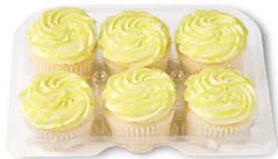 Lemonade Cupcakes 6 Count - Ea