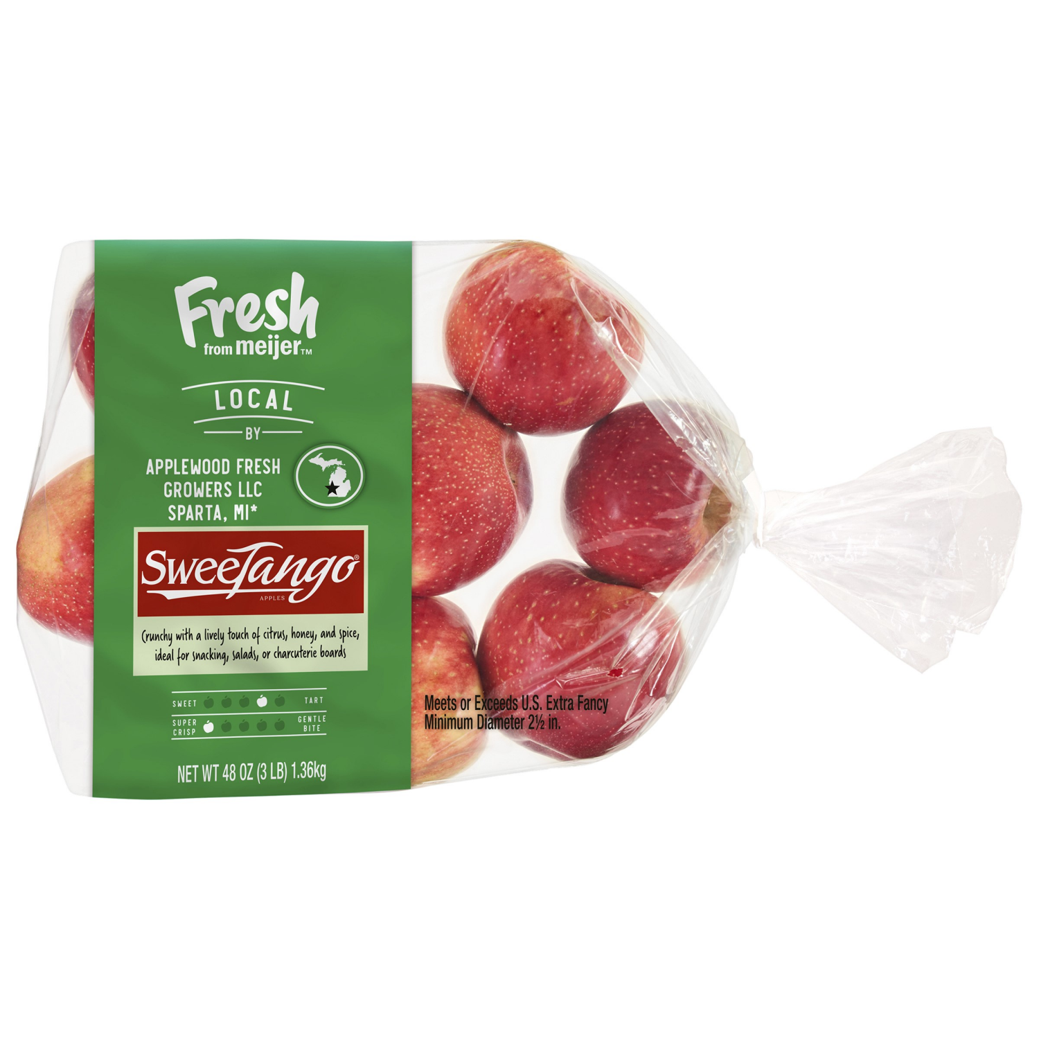 slide 1 of 2, SweeTango Apple, 3 lb, 3 lb