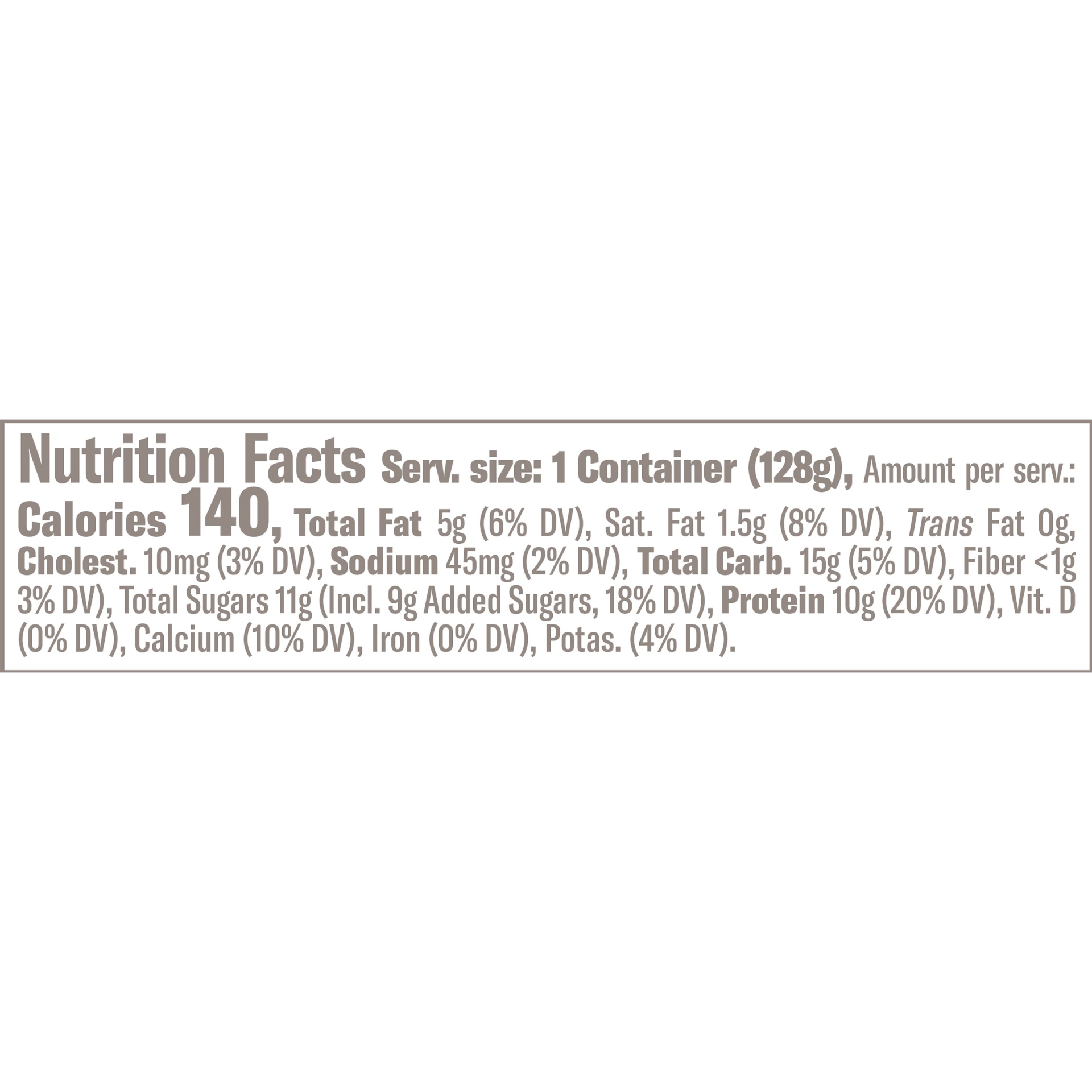 slide 7 of 7, Chobani Less Sugar Vanilla Mocha Crunch Low-Fat Greek Yogurt, 4.5 oz