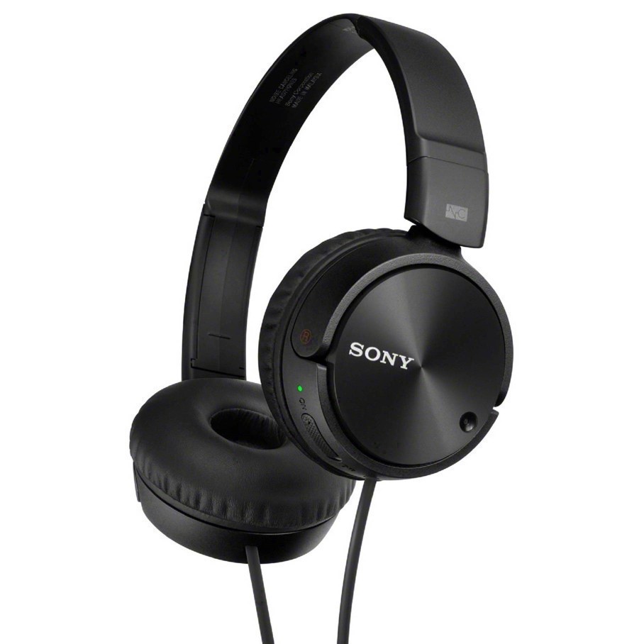 slide 19 of 19, Sony Noise Canceling On-Ear Wired Headphones (MDRZX110NC), 1 ct
