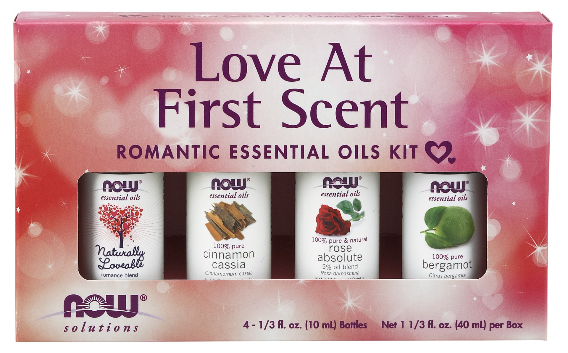 slide 1 of 3, NOW Love At First Scent Essential Oils Kit, 1 ct