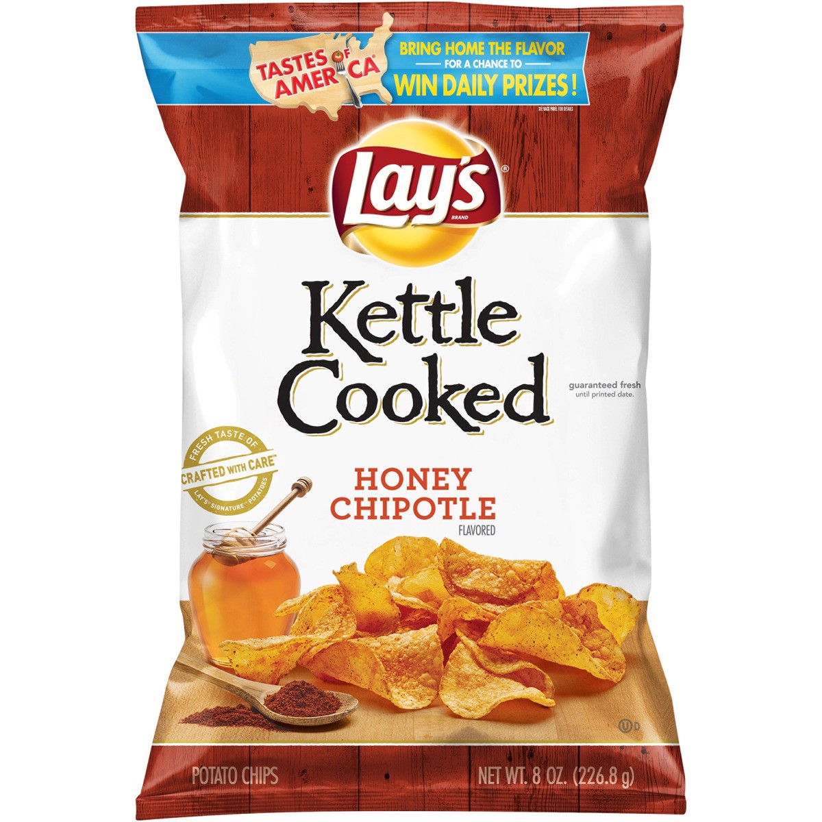 slide 1 of 6, Lay's Potato Chips, 8 oz