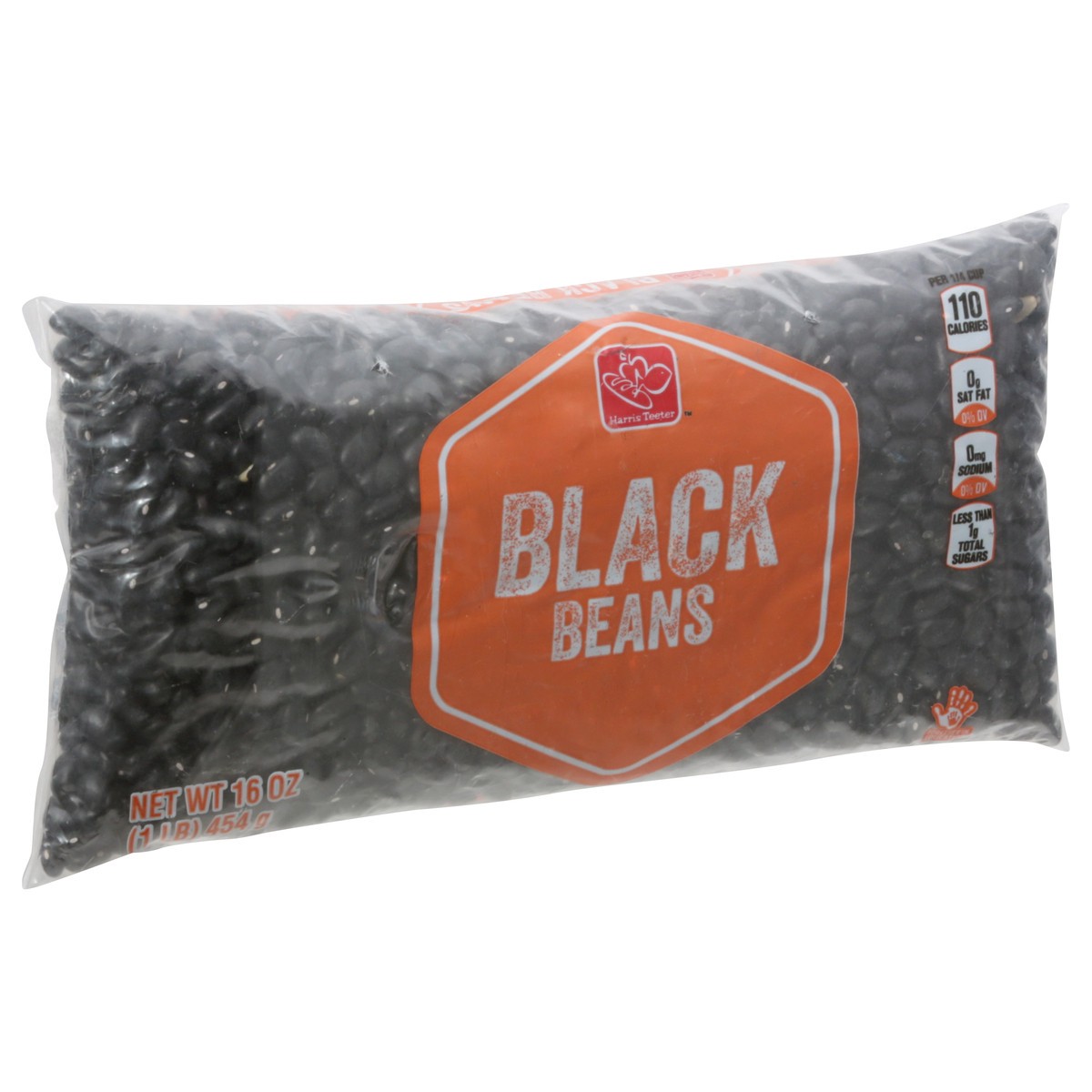 slide 8 of 10, Harris Teeter Dry Black Beans, 16 oz