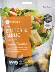 SE Grocers Butter Garlic Croutons