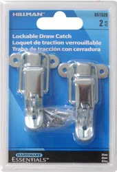Hillman Lockable Draw Catch, 2 pc