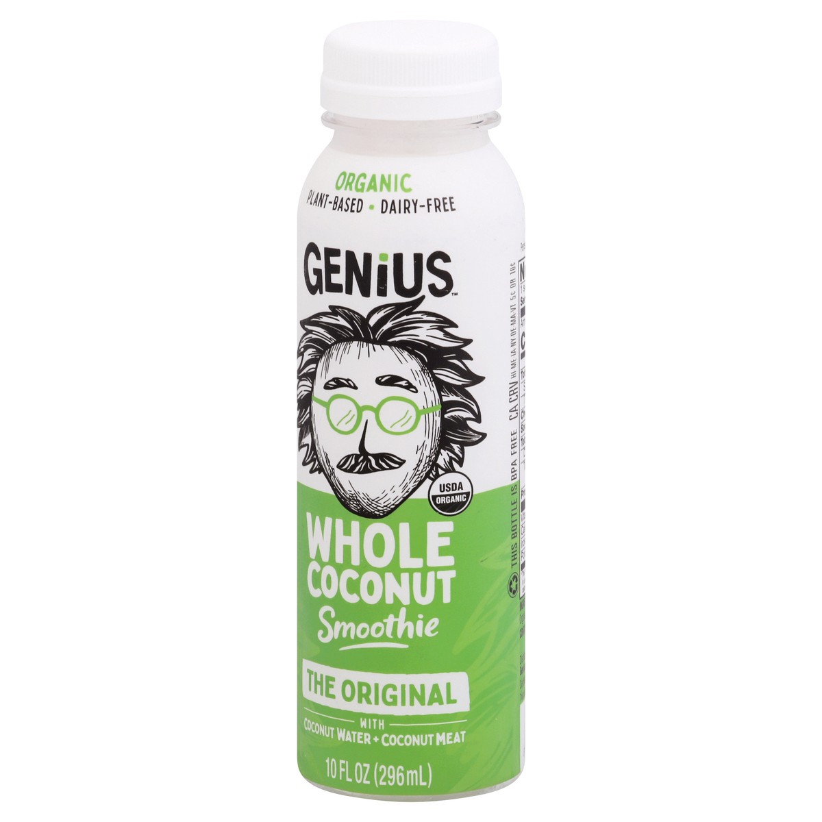 slide 2 of 9, Genius Juice Genius Whole Coconut Smoothie, The Original, 10 oz