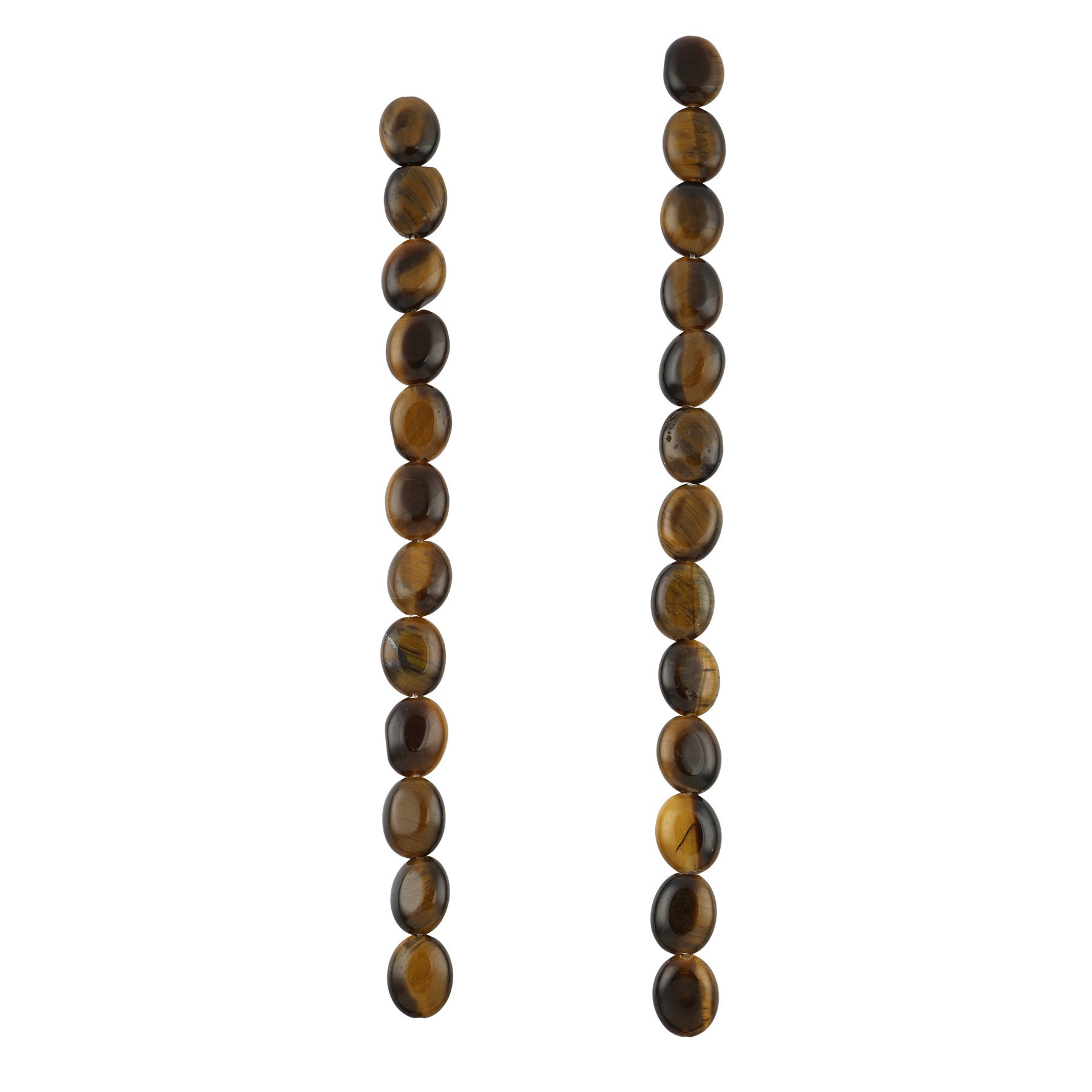 slide 2 of 3, Yellow Tigereye Oval Beads, 10mm By Bead Landing, 10mm