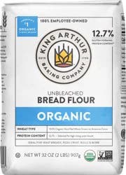 King Arthur Bread Flour Unbleached Organic
