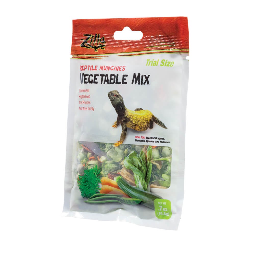 slide 1 of 4, Zilla Reptile Munchies Vegetable Mix .7 Ounces, 1 ct