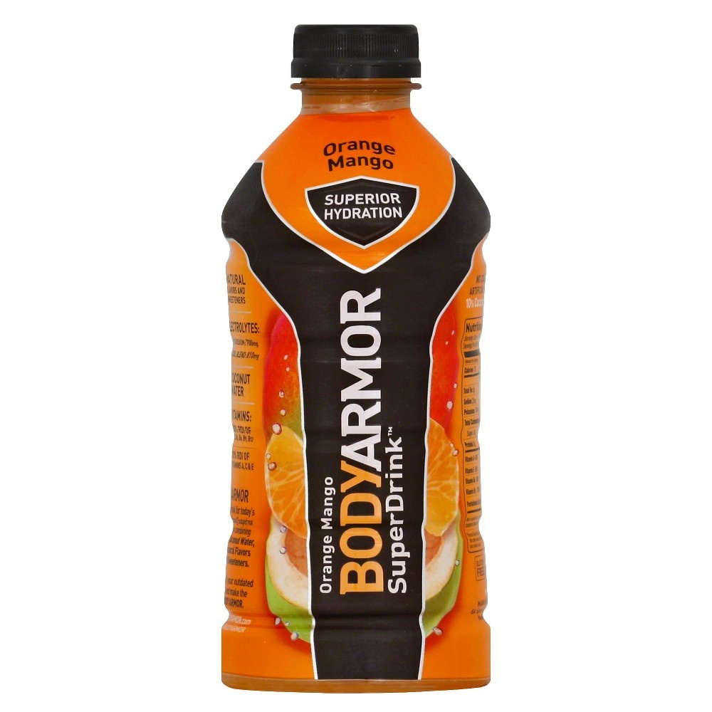 slide 2 of 5, BODYARMOR Orange Mango Super Drink - 28 fl oz, 28 fl oz