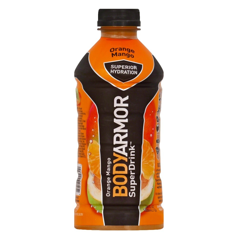 slide 5 of 5, BODYARMOR Orange Mango Super Drink - 28 fl oz, 28 fl oz