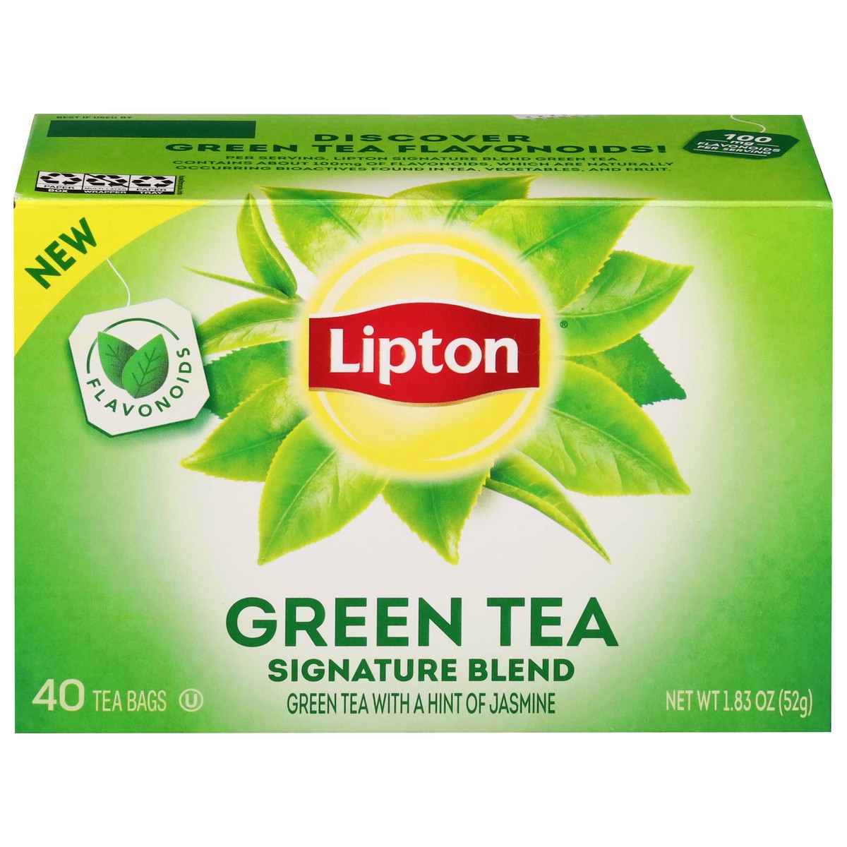 slide 10 of 13, Lipton Signature Blend Green Tea - 40 ct, 40 ct