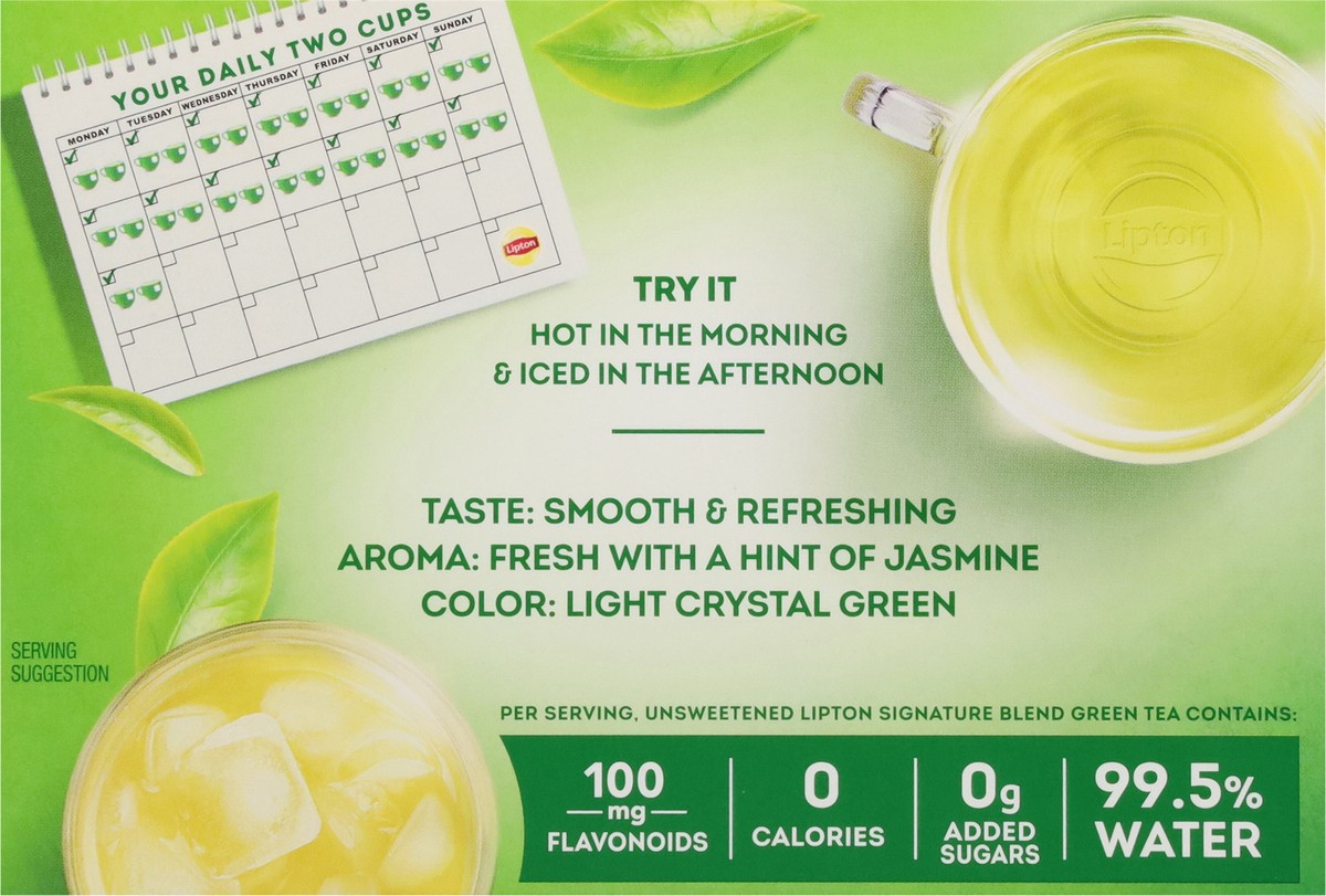 slide 9 of 13, Lipton Signature Blend Green Tea - 40 ct, 40 ct