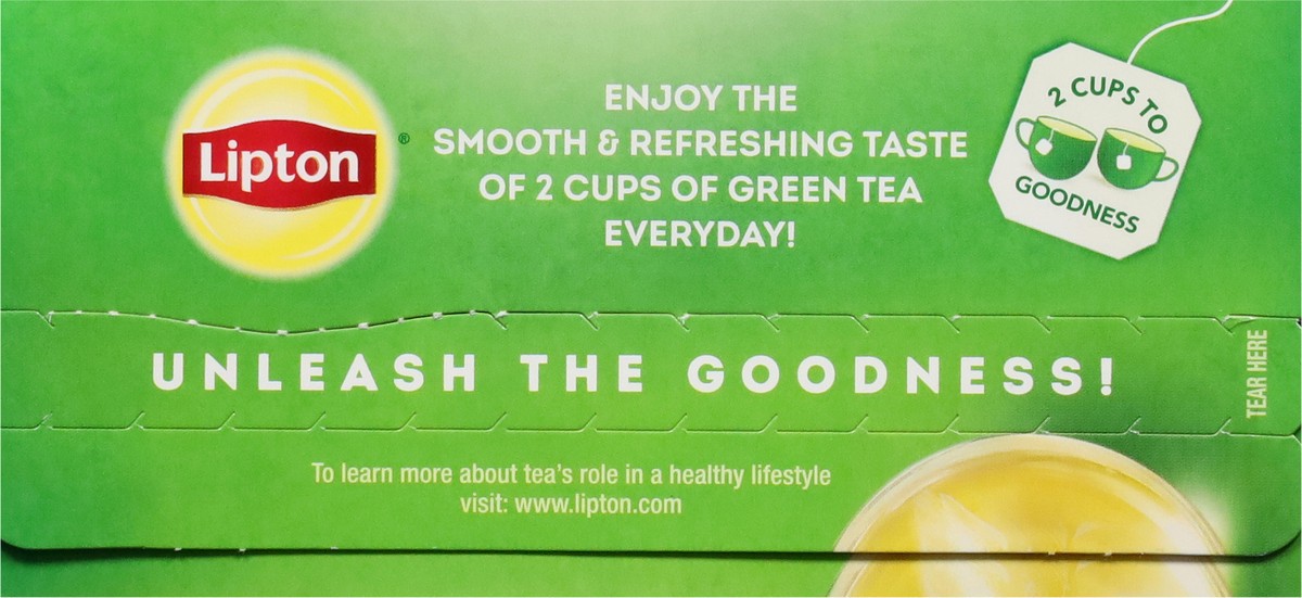 slide 11 of 13, Lipton Signature Blend Green Tea - 40 ct, 40 ct