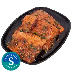 Lunds & Byerlys Butchers Kitchen Dragon Breath Marinated Atlantic Salmon Portion